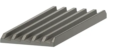 Parametric Domino Rack