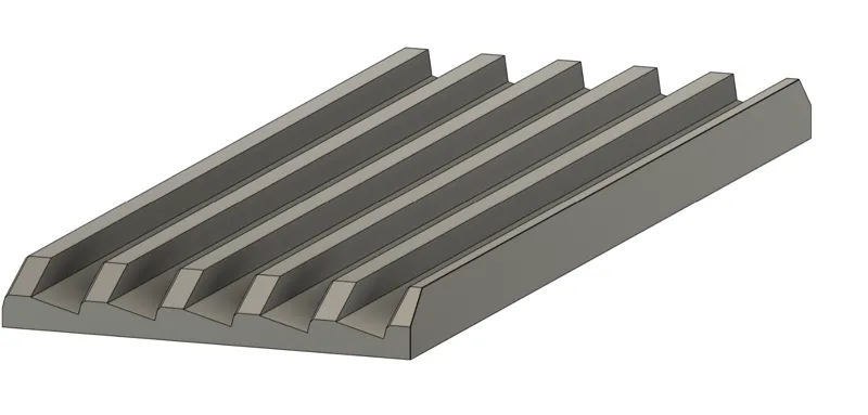 Parametric Domino Rack