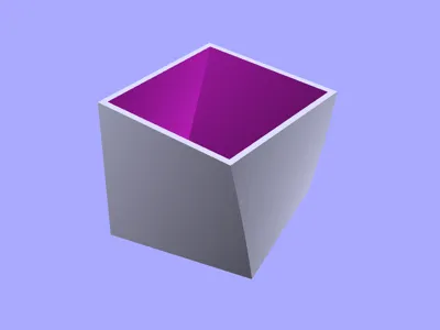 Curved Square Box (Customizable)