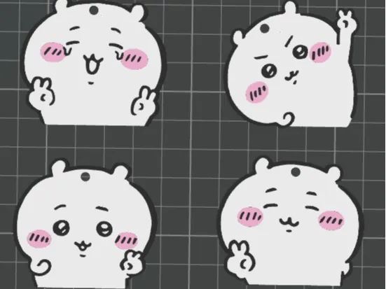 吉伊卡哇 ちいかわ Chiikawa keychain