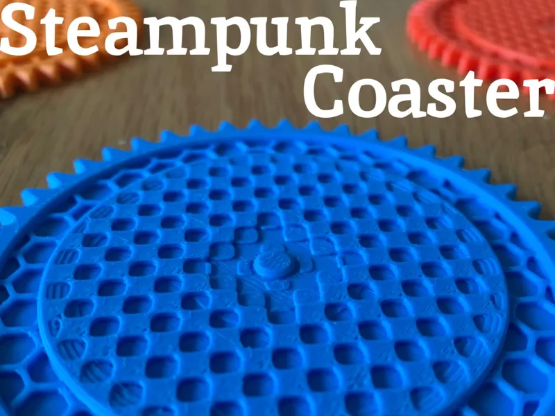 Steampunk Coaster