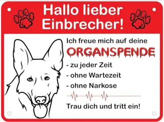 Warnung Vor dem Hund