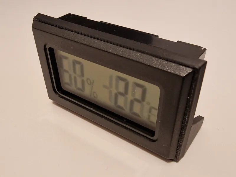 Simpler magnetischer Thermo- / Hygrometerhalter