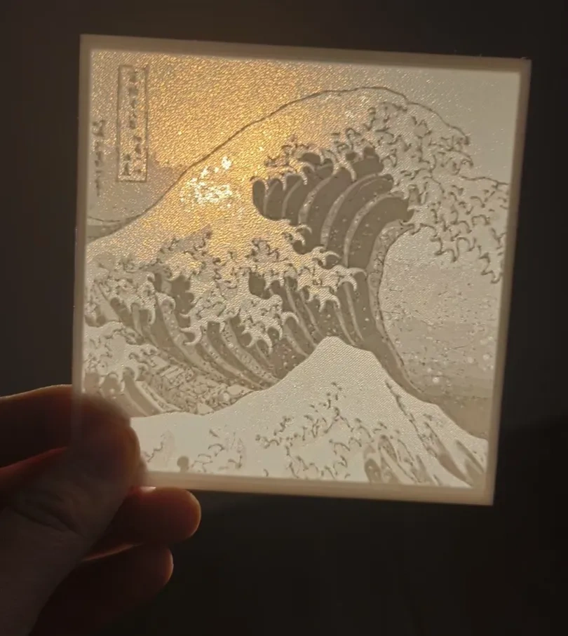 浪图-浮雕