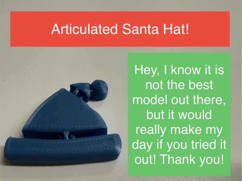 Articulated Sant Hat
