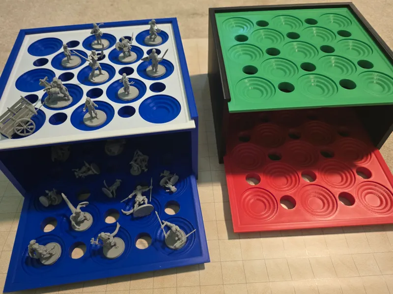 DM/GM Game mini shelf with plates