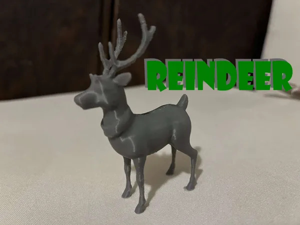 Renne de Noël décoratif