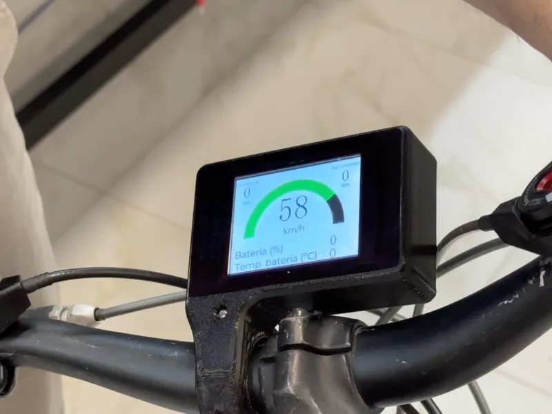 Painel bicicleta Victor Vision Marlon Nardi 
