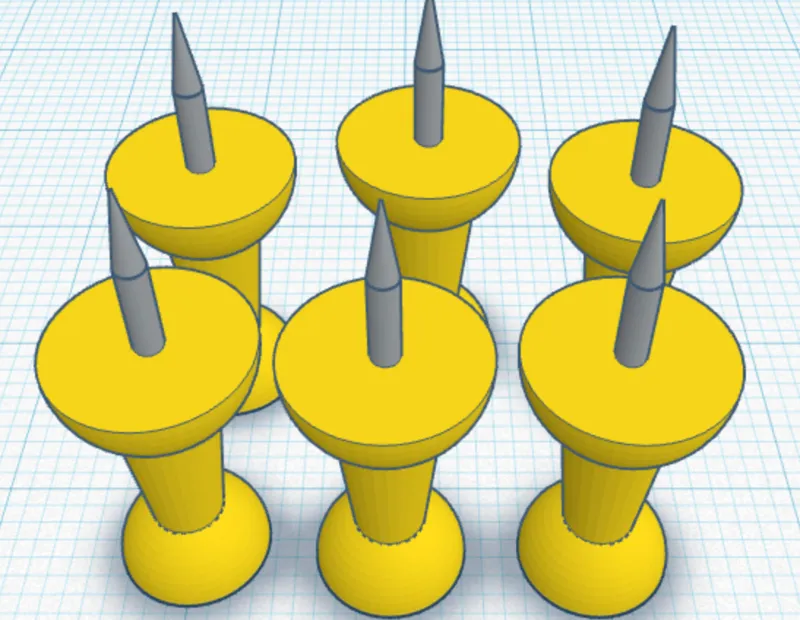 Push pins (6)