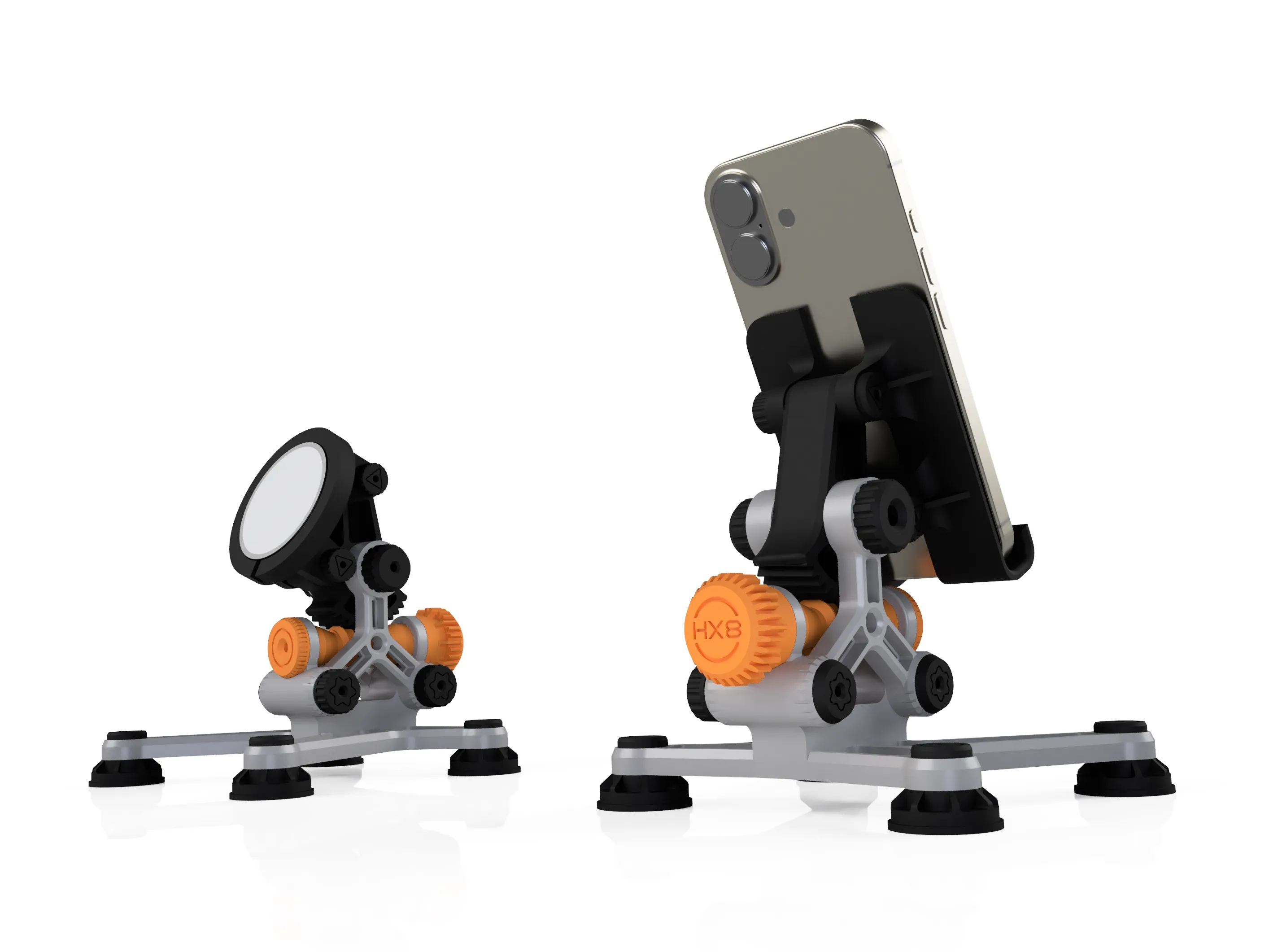 HX8 Phone Stand V2 - Free 3D Print Model - MakerWorld