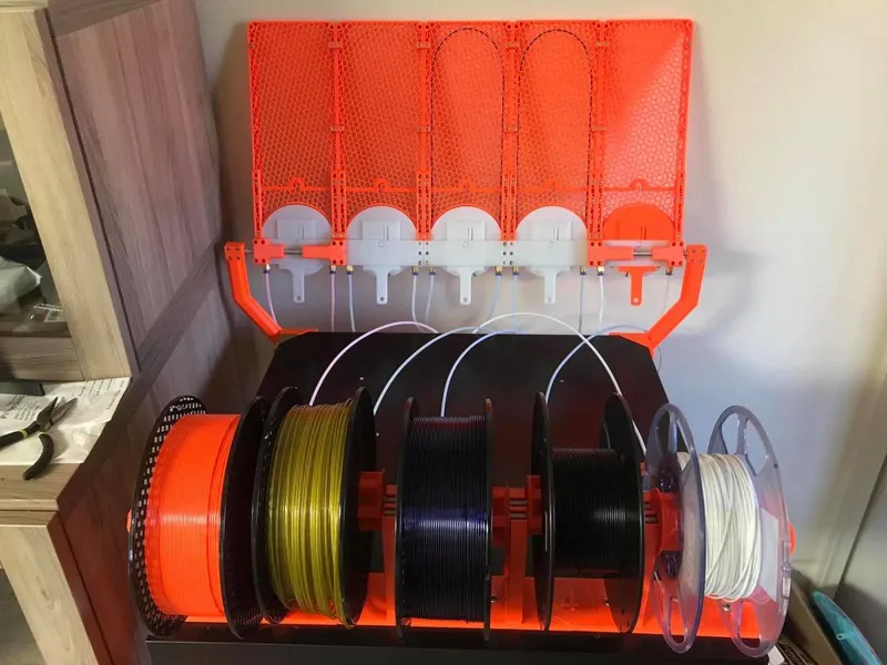 Prusa MMU Filament Bank mounts for Prusa Enclosure