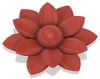 Fleur à base plate — photo 1