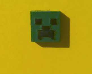 Minecraft creeper keychain
