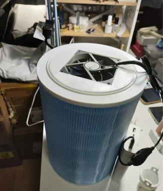 小米滤芯空气净化器+活性炭仓