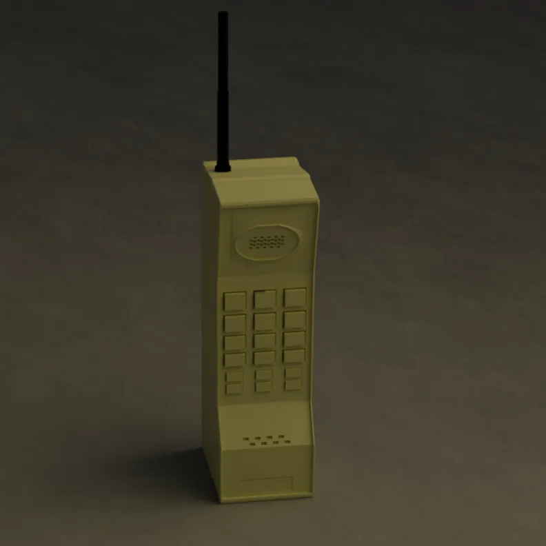 Old Brick Telephone Model