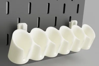 Paint Bottle Holder - IKEA SKADIS
