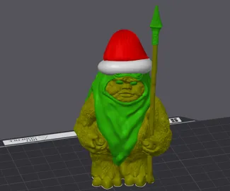 Christmas Ewok