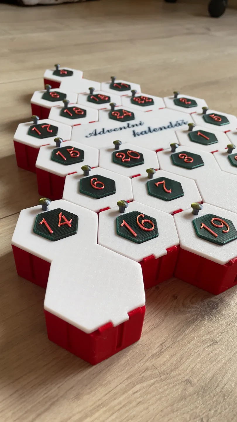 Advent calendar - Free 3D Print Model - MakerWorld