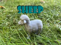 Figurine mouton tout doux à peindre — photo 1