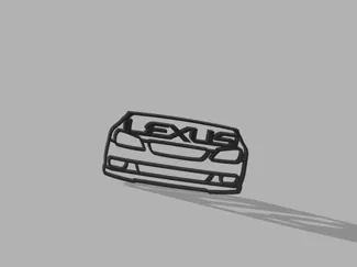 Lexus front keychain