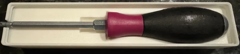 Gridfinity Wija 100mm screwdriver bin