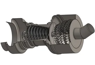 Model Gas Turbine