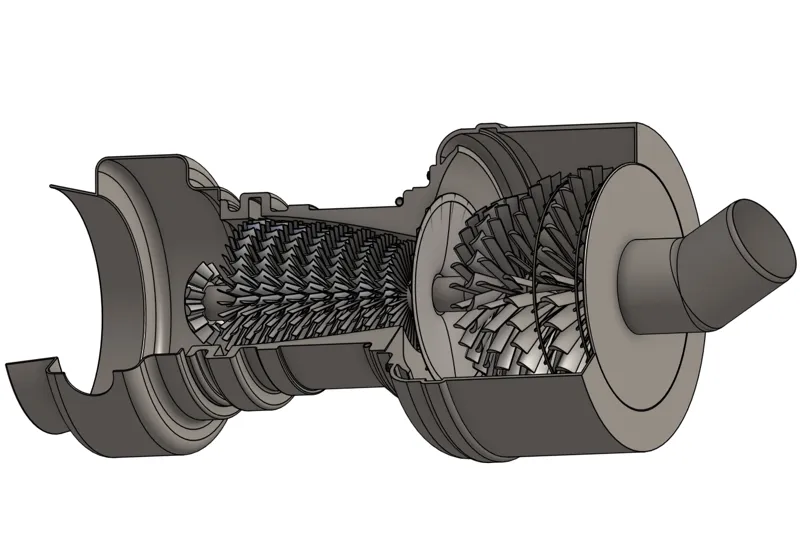 Model Gas Turbine