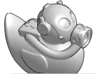 gas mask duck