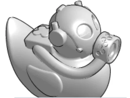 gas mask duck
