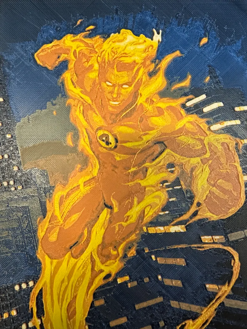 Human Torch HueForge
