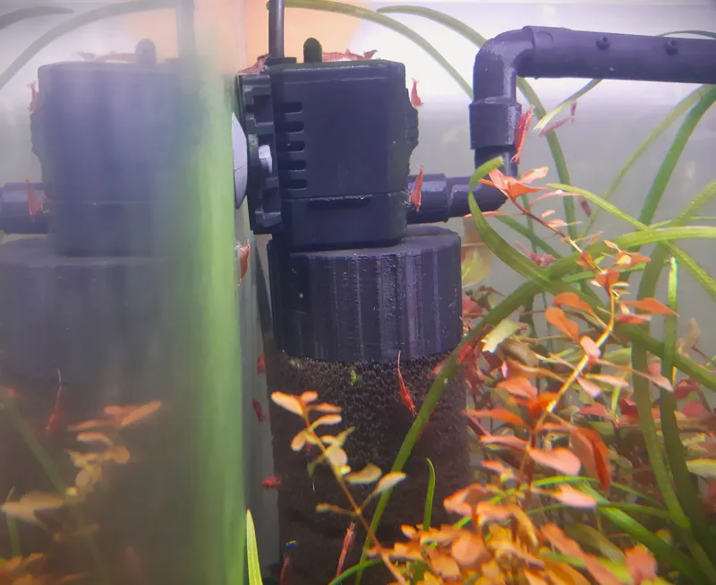 Parametric aquarium filters elements [F360 only]