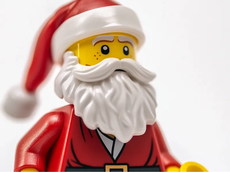 Santa Minifigure for painting