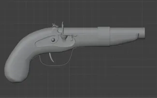 pirate gun replica 