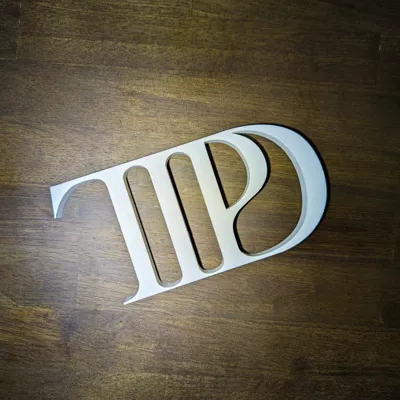 Tdp Letras TDP Logo Remixed by The3D Guy - MakerWorld