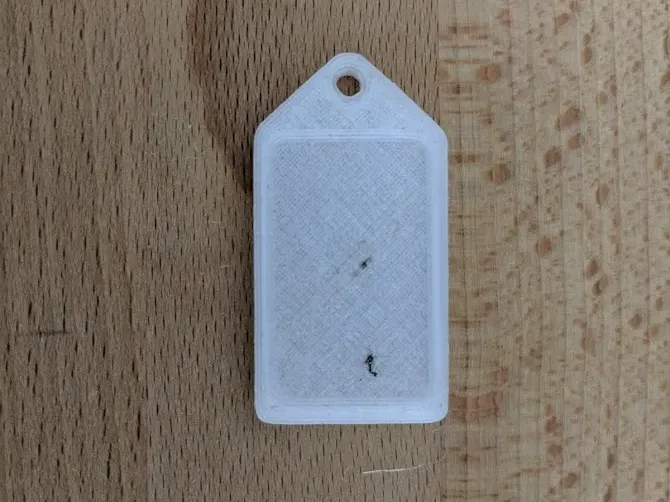 Generic Tag Name Keychain