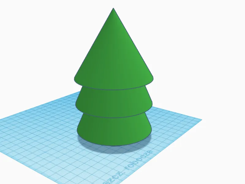 conical Christmas tree