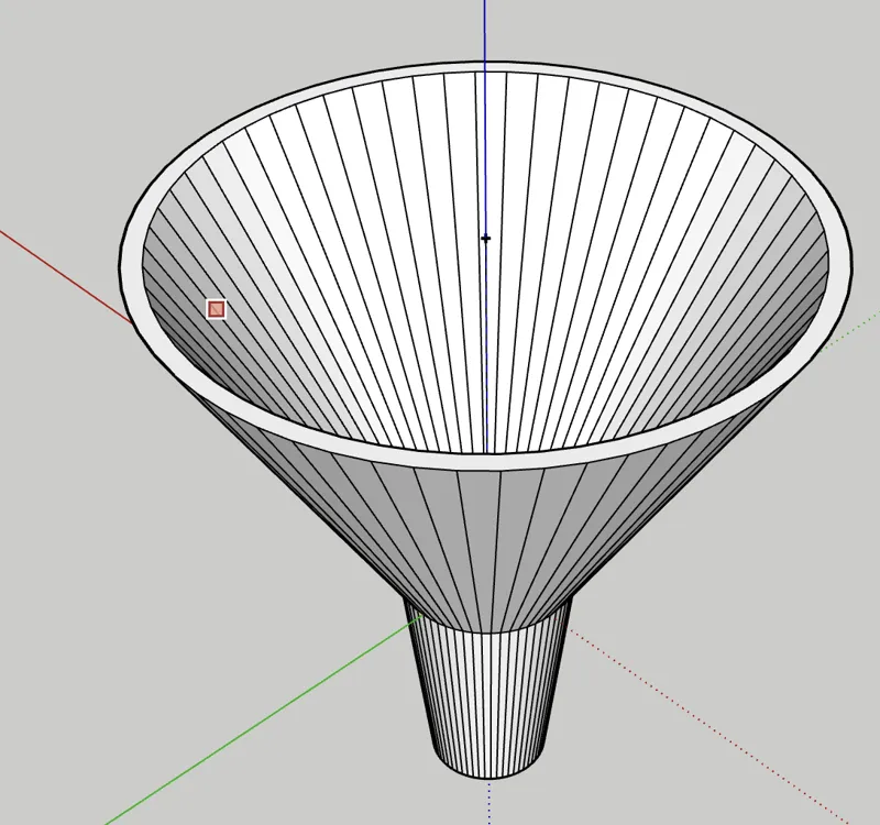 Funnel with 15-mm opening