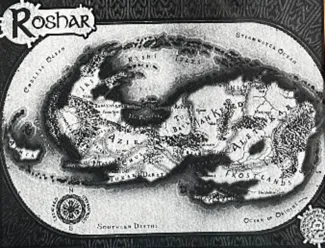 Map of Roshar |Hueforge