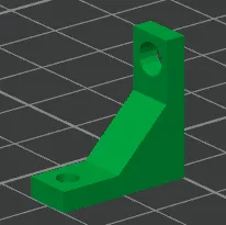M3 to M4 Screw L-Bracket