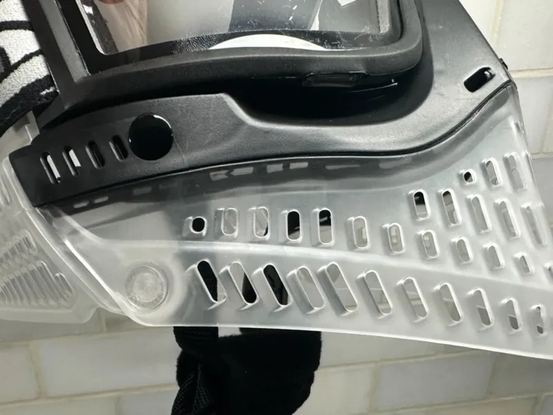 Paintball JT Mask Clear Plug Setting