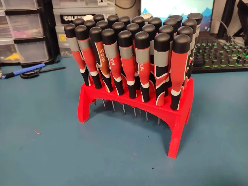 Yet another precision screwdriver stand