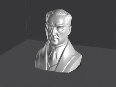 Figura decorativa de diseño especial de Mustafa Kemal Atatürk, adorno coleccionable