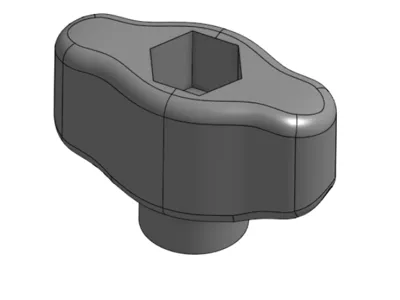 M6 nut handle