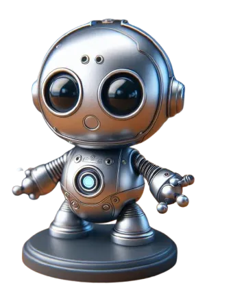 smal cute robot