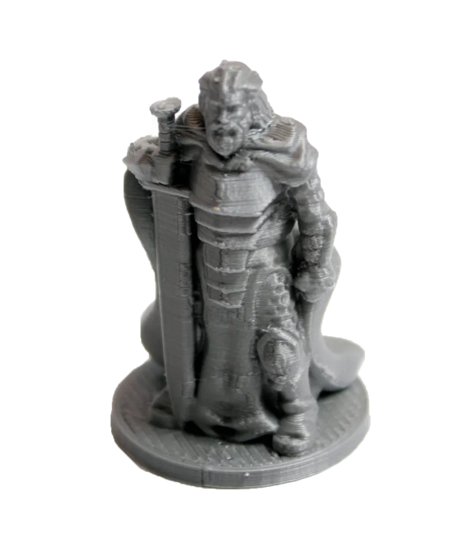 Chevalier dragon — figurine fantasy