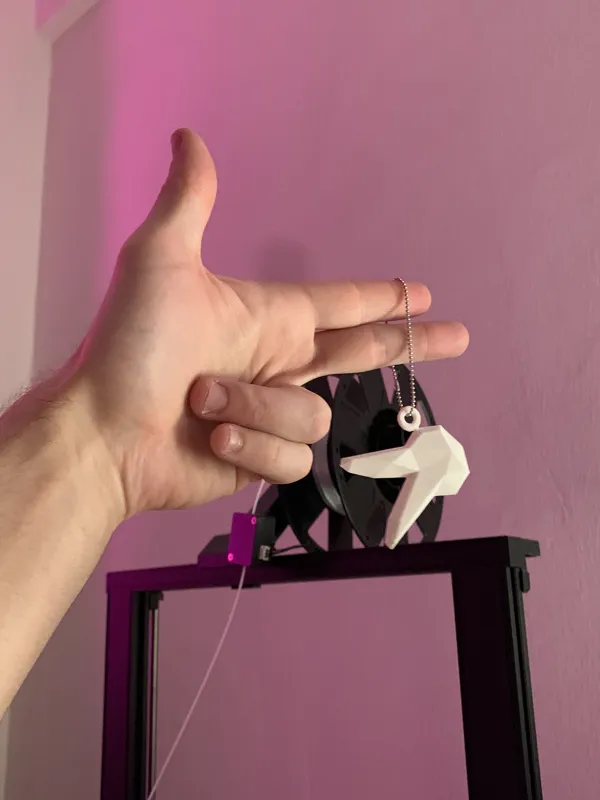 Overwatch - D.Va Bunny Weapon Charm with Loop