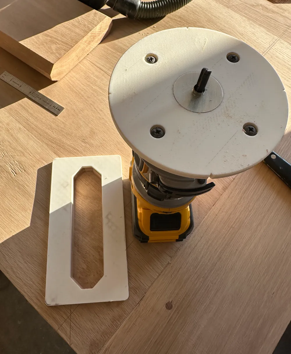 DeWalt D26200 Palm Router Plate for guide Bushing by artisandad ...
