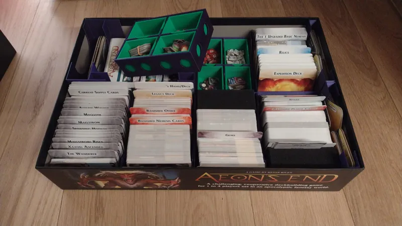 Aeon's End Legacy Insert - Less Filament Remix