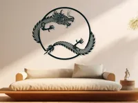 Dragon chinois décoratif mural — photo 1
