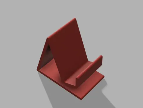 Phone holder with charging ports and holes